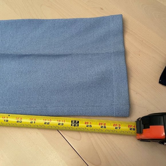 St John Collection by Marie Gray Santana Knit Blue Knit Pants Size 4 Women's - Picture 3 of 7